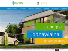 Tablet Screenshot of elpeko.pl